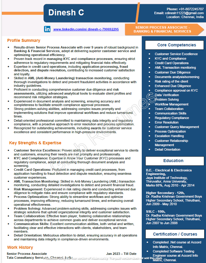 sample resumes Grab Resume